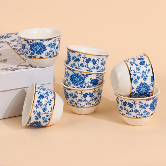 Uniquely designed coffee cup set - 12 pieces - 2G1TT500009
