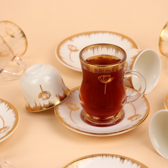 طقم فناجين قهوة وشاي -36 قطعة -2M1TT100134