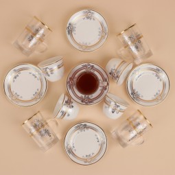 Coffee and tea cup set - 36 pieces - 2M1TT100161