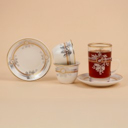 Coffee and tea cup set - 36 pieces - 2M1TT100161