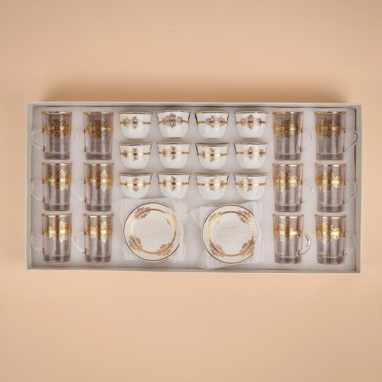 Coffee and tea cup set - 36 pieces - 2M1TT100162 Coffee and tea cup set - 36 pieces - 2M1TT100162