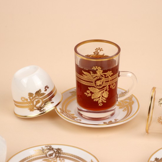 Coffee and tea cup set - 36 pieces - 2M1TT100163