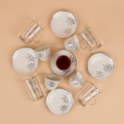 Coffee and tea cup set - 36 pieces - 2M1TT100169