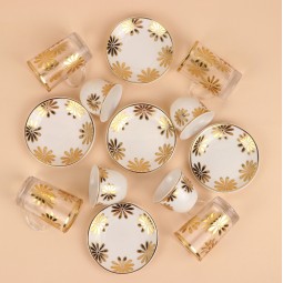 Coffee and tea cup set - 36 pieces - 2M1TT100171