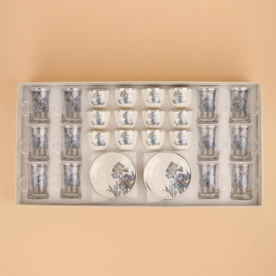 Coffee and tea cup set - 36 pieces - 2M1TT100172