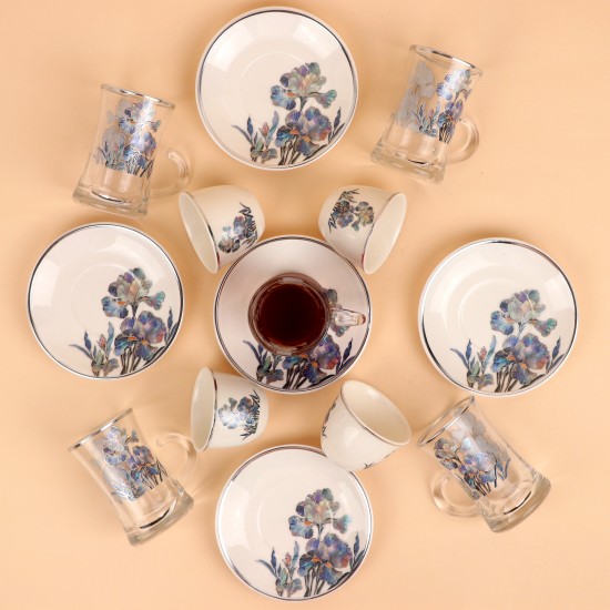 Coffee and tea cup set - 36 pieces - 2M1TT100172