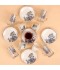Coffee and tea cup set - 36 pieces - 2M1TT100172