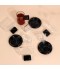 Coffee and tea cup set with plastic bases - 36 pieces - 2M1TT200223