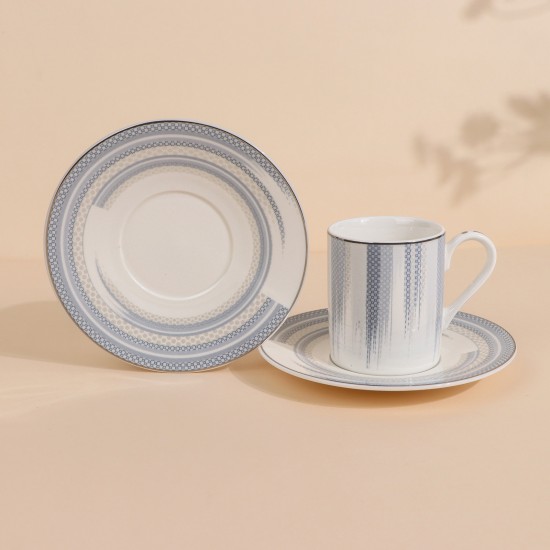 Luxury Coffee Cup Set - 12 Pieces - 2S1MM100356