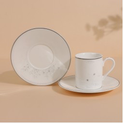 طقم فناجيل قهوة فاخر - 12 قطعة - 2S1MM100358