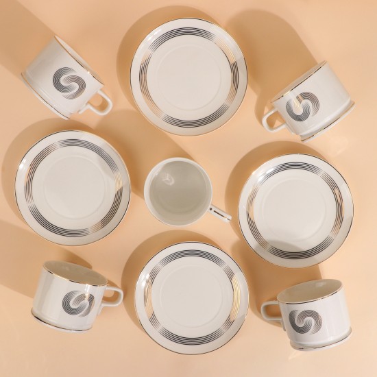 Luxury Cappuccino Cup Set - 12 Pieces - 2S1MM100361