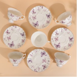 طقم فناجيل كابتشينو فاخر - 12 قطعة - 2S1MM100367