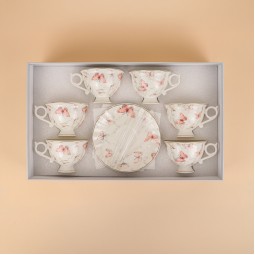 طقم فناجيل كابتشينو فاخر - 12 قطعة - 2S1MM100369