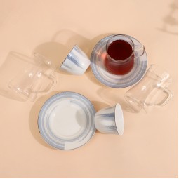 طقم فناجين قهوة وشاي فاخر - 36 قطعة - 2S1MM100385