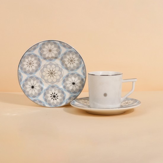 Ceramic Coffee Cup Set - 12 Pieces - 2S1MM100486