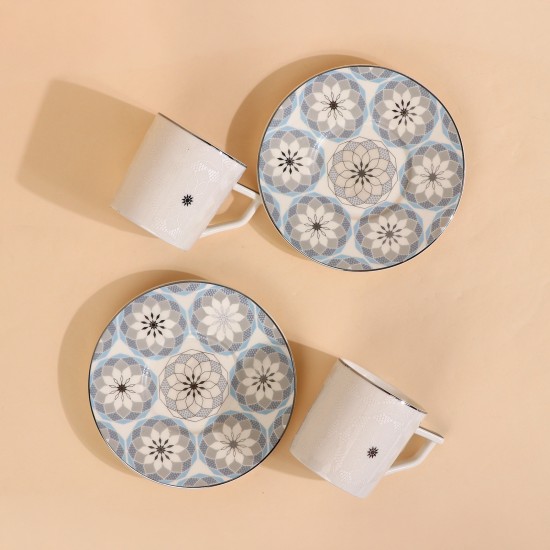 Ceramic Coffee Cup Set - 12 Pieces - 2S1MM100486