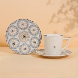 طقم فناجيل كابتشينو سراميك - 2S1MM100506 