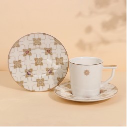 طقم فناجيل كابتشينو سراميك - 12قطعة - 2S1MM100489 طقم فناجيل كابتشينو سراميك - 12قطعة - 2S1MM100489
