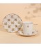 Ceramic Cappuccino Cup Set - 12 Pieces - 2S1MM100489