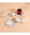 Floral patterned coffee and tea cup set - 36 pieces - 2S1TT100269