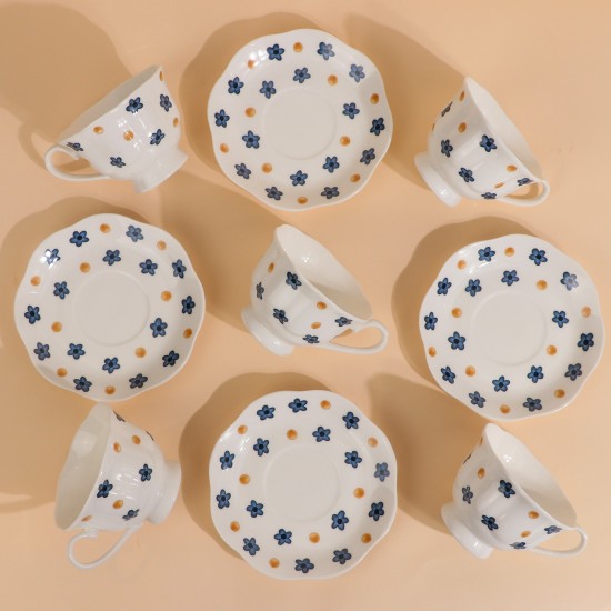 Luxury Cappuccino Cup Set - 12 Pieces - 2S1TT100277