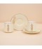 Luxury Hospitality Coffee Cup Set, Beige - 12 Pieces - 2S1TT100342
