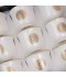 Uniquely designed white coffee cup set - 12 pieces - 2S1TT100347