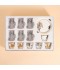 Luxury design tea and coffee cup set - 18 pieces - 2S1TT500096