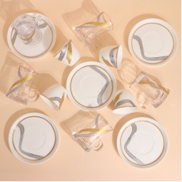 Luxury 18-piece tea and coffee cup set - 2S1TT500098 Luxury 18-piece tea and coffee cup set - 2S1TT500098