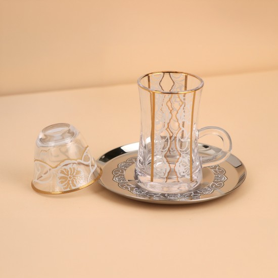 Luxury 18-piece tea and coffee cup set - 2S1TT500101