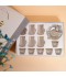 Luxury 18-piece tea and coffee cup set - 2S1TT500101