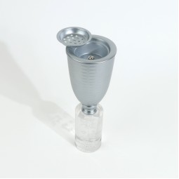 Metal incense burner with acrylic base - 9 x 26 cm - 2M3F200073 Metal incense burner with acrylic base - 9 x 26 cm - 2M3F200073