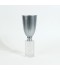 Metal incense burner with acrylic base - 9 x 26 cm - 2M3F200073