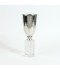 Metal incense burner with acrylic base - 9 x 26 cm - 2M3F200081