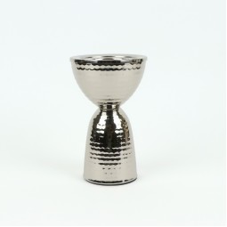 Modern design metal incense burner - 18 x 10 cm - 2S3F100003