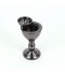 Modern design metal incense burner - 19 x 11 cm - 2S3F100008