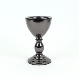 Modern design metal incense burner - 19 x 11 cm - 2S3F100008