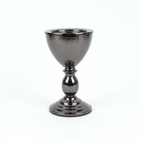 Modern design metal incense burner - 19 x 11 cm - 2S3F100008