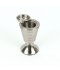 Modern design metal incense burner - 18 x 10 cm - 2S3F100011