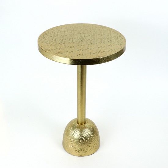 Indian Metal Side Table - 2N2K100041