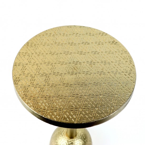Indian Metal Side Table - 2N2K100041
