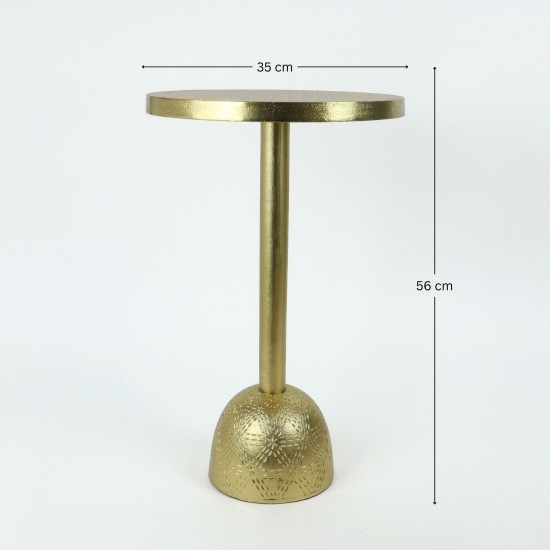 Indian Metal Side Table - 2N2K100041