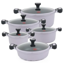Granite cookware set - 10 pieces