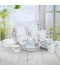 Arcopal Luxury Dinner Set with Soft Decoration - 46 Pieces - 6 Persons