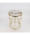 2-piece metal table set with ceramic top - 2UU2-B01-020