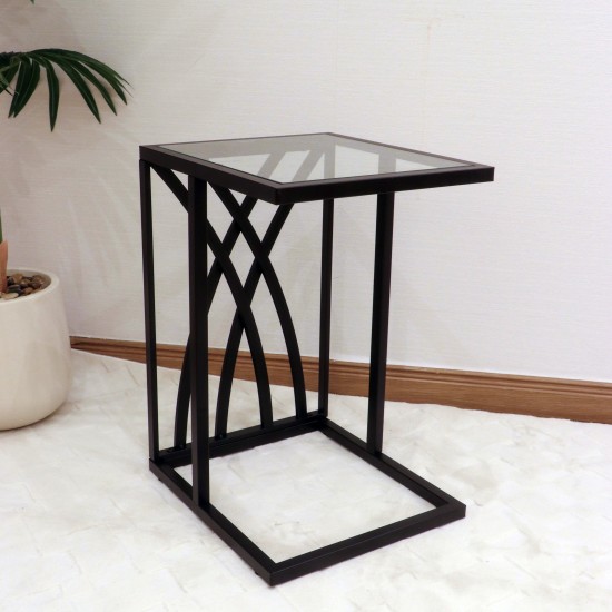 طاولة جانبية معدنية مقاس 55 سم ×35 سم - 2UU2-B66-002 طاولة جانبية معدنية مقاس 55 سم ×35 سم - 2UU2-B66-002