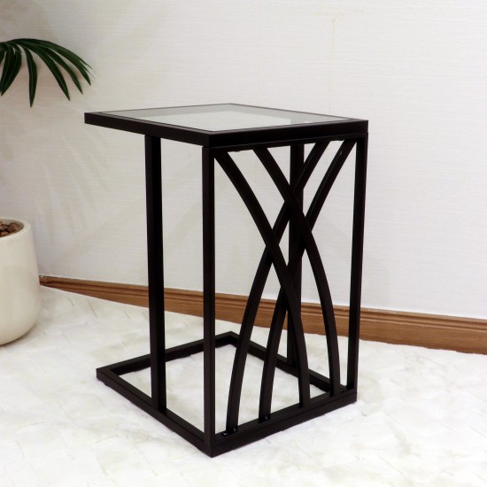 طاولة جانبية معدنية مقاس 55 سم ×35 سم - 2UU2-B66-002 طاولة جانبية معدنية مقاس 55 سم ×35 سم - 2UU2-B66-002