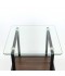 Single serving table with glass top - 2UU2-B66-096