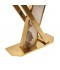 140cm Marble Console Table with Gold Steel Base - 2UU2-C01-029