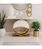 Console table with gold steel marble top, 140 cm - 2UU2-C01-080 Console table with gold steel marble top, 140 cm - 2UU2-C01-080
